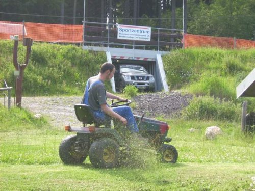Einer unserer Zwillinge mit ihrer Technik