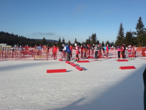 Am Start in Oberhof