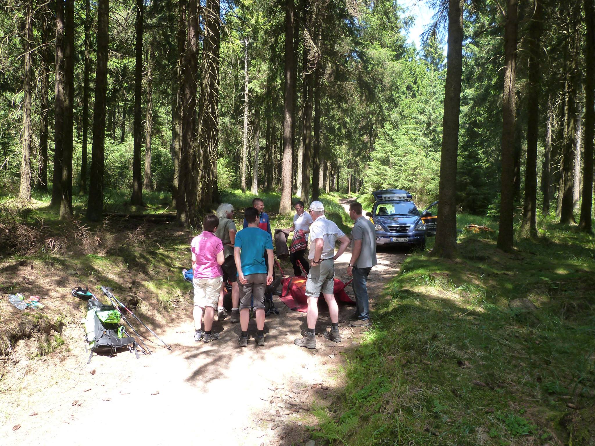 Am Einsatzort